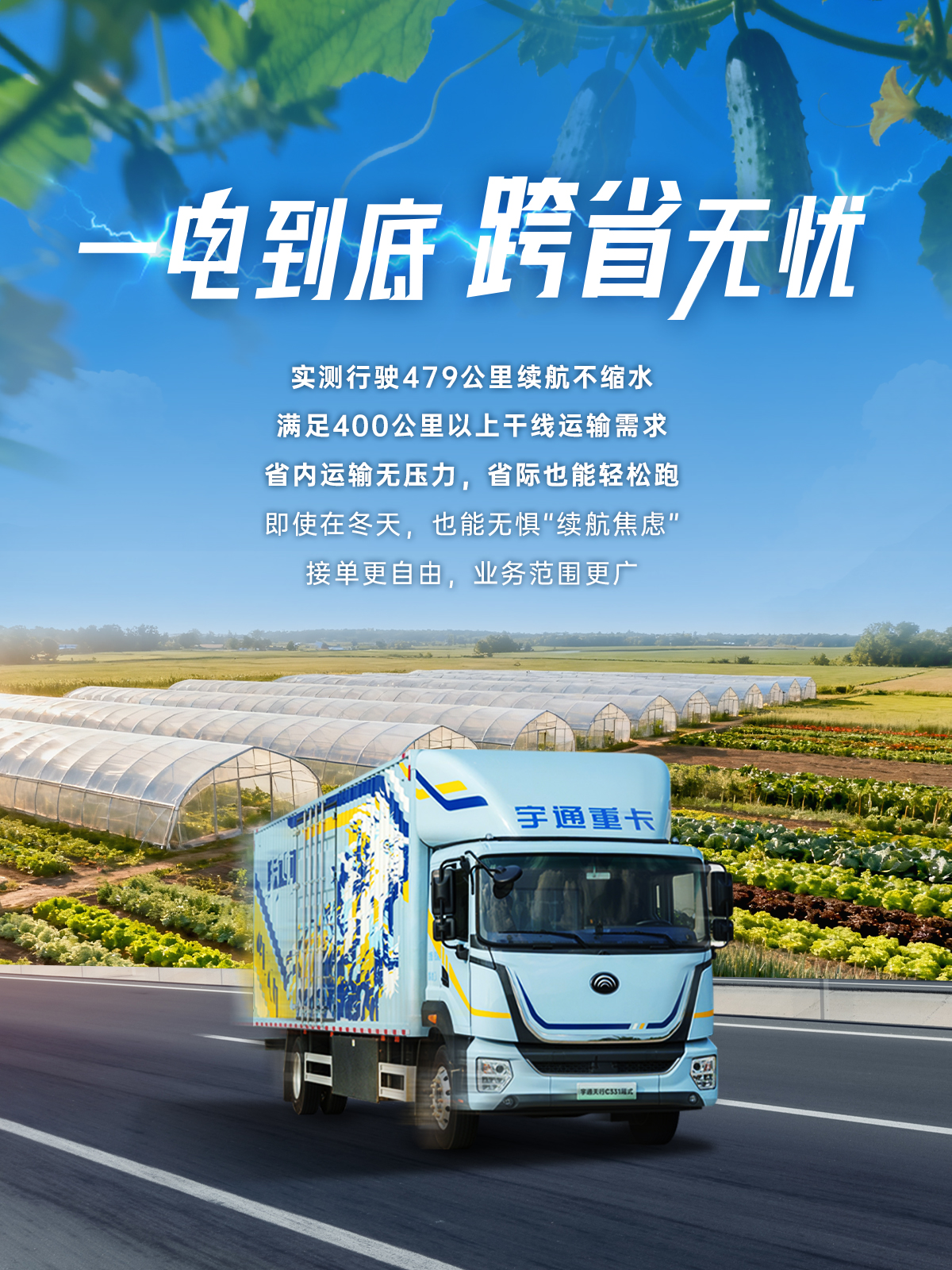 一电跑完479公里!宇通天行C331交出干线运输优异“答卷” 一电跑完479公里!宇通天行C331交出干线运输优异“答卷”